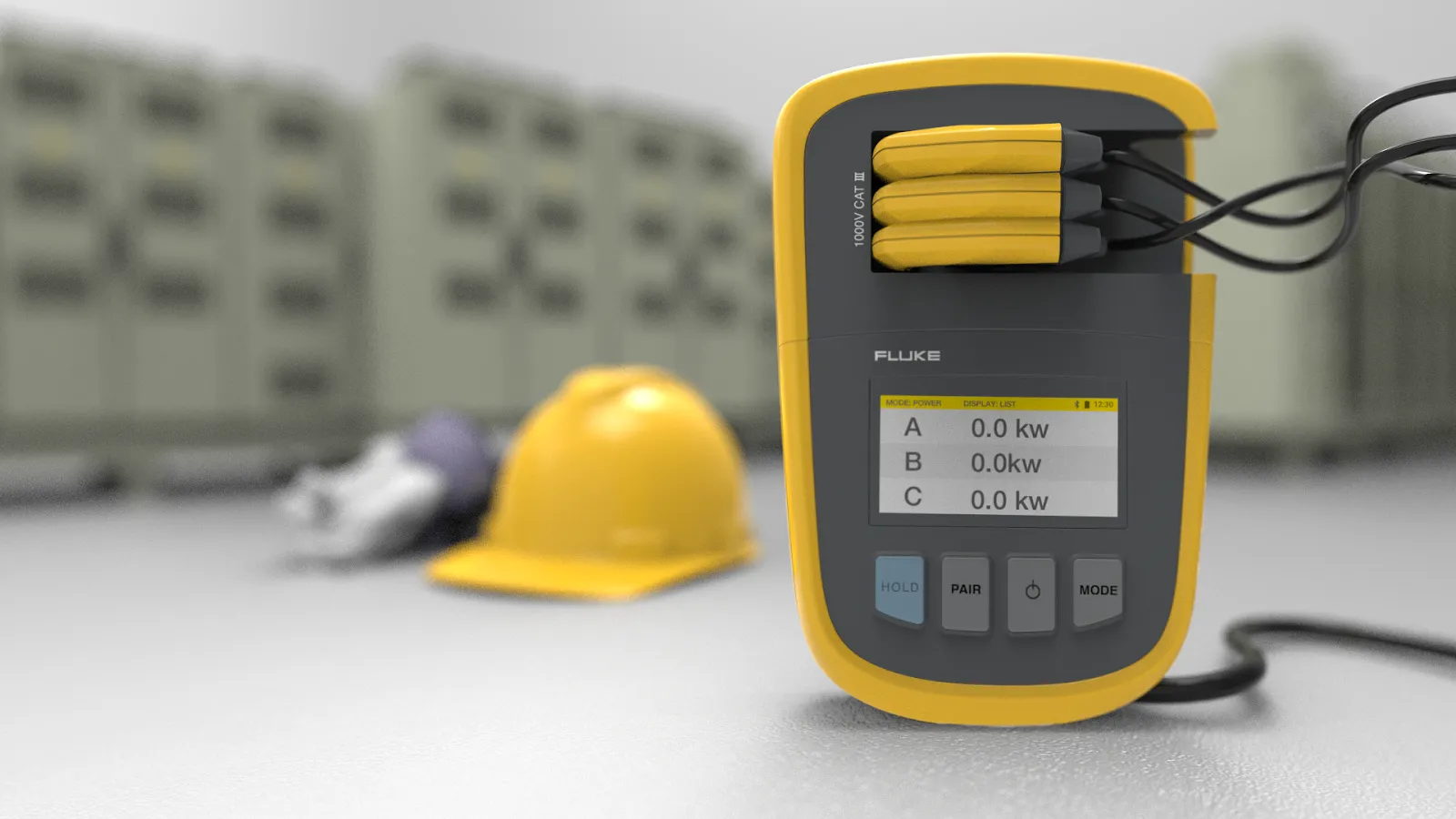 Fluke energy logger
